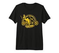 Retro Vintage Style Motorcycle Chopper Design Premium T-Shirt