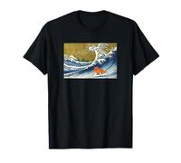 Retro Vintage Surfing Ruby Cavalier King Charles Dog Lover T-Shirt