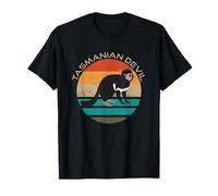 Retro Vintage Tasmanian Devil | Australian Carnivore Animal T-Shirt