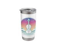 Retro Vintage Violas - 80s Orchestra Band Stainless Steel Insulated Tumbler