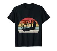 Retro Vintage Wicked Smaht Boston Massachusetts T-Shirt