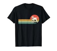 Retro Vintage Yellow Golden Labrador Retriever Dog Lab Owner Value Graphic T-Shirt, Men, Black, M