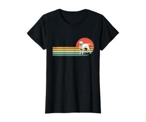 Retro Vintage Yellow Golden Labrador Retriever Dog Lab Owner Value Graphic T-Shirt, Women, Black, M