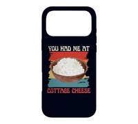 Retro Vintage You Had Me At Cottage Cheese For Cheese Lovers Case for iPhone 17 Pro Max