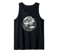 Retro Vintage Zeppelin Dirigible Airship Tank Top