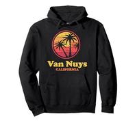 Retro VintageVan Nuys California/Van Nuys Pullover Hoodie