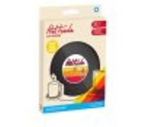 MUSTARD - Hot-Tracks Cup Warmers I USB Powered Cup Warmer I Mug Warmer for Desk I Coffee Cup Warmer for Desk USB I Cup Heater USB I Electric I Portable Cup Heater I Vinyl Record- Black