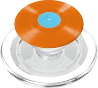 Retro Vinyl Record LP Album Music Player Lover, Orange PopSockets PopGrip for MagSafe