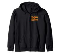 Retro Voice Of Tomorrow Graphic Zip Hoodie
