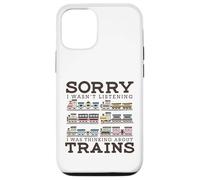 Retro Wagon Train Lover Model Railroad Conductor Cute Trains Case for iPhone 12/12 Pro
