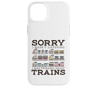 Retro Wagon Train Lover Model Railroad Conductor Cute Trains Case for iPhone 14 Plus