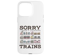 Retro Wagon Train Lover Model Railroad Conductor Cute Trains Case for iPhone 15 Pro Max