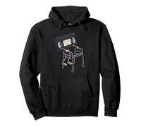 Retro Walker VHS Color CD Retro Media Analog Pullover Hoodie