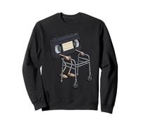 Retro Walker VHS Color CD Retro Media Analog Sweatshirt