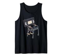 Retro Walker VHS Color CD Retro Media Analog Tank Top