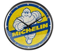 Retro wall clock, Ø 31 cm, Michelin - Bibendum 80s - Gift idea for motor fans...