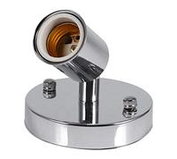 Retro Wall Lamp,1Pc E27 Industrial Rotating Adjustable Modern Vintage Ceiling Light, 180° Rotating Ceramic Wall Mounted Lamp Bulb Holder Socket for Dining Room Corridor Passage