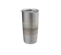 Retro Warner Robins Georgia Stainless Steel Insulated Tumbler