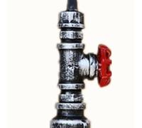 Retro Water Pipe Lamp Industrial Wind Bar Creative Coffee Shop Unique Personality Restaurant Water Pipe Wrought Iron Chandelier Made in China