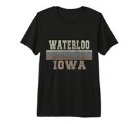 Retro Waterloo Iowa Premium T-Shirt