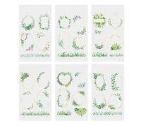 Retro Waterproof Journal Sticker with Removable Adhesive PET Texture Suitable for Notebook Cards and Phone Case Retro PET Sticker