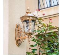 Retro Waterproof Outdoor Wall Lamp - Victorian Style Sconce Lantern, Classic Art Design, Rainproof for Garden, Villa, Patio, Community Lighting