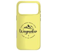 Retro Waymaker Promise Keeper Miracle Worker Christian Faith Case for iPhone 17 Pro Max