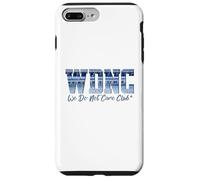 Retro WDNC Club | We Do Not Care, Denim Jeans Style Graphic Case for iPhone 7 Plus/8 Plus