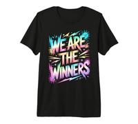 Retro WE are THE Winners Competition Field Day Motivational Premium T-Shirt