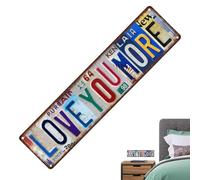 Retro Weatherproof Home Decoration - Tin Sign, Single Rustic Display for Room Aesthetic, Aluminum Art Piece with Embossed Text, Gallery Supply, Antique Style Tablet for Him, Her and Living Room