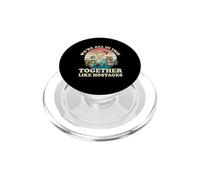 Retro We're All In This Together Like Hostages Funny Saying PopSockets PopGrip for MagSafe