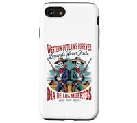 Retro Western Outlaws Forever - Día de los Muertos Cowboy Case for iPhone SE (2020) / 7/8
