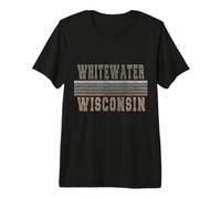 Retro Whitewater Wisconsin Premium T-Shirt