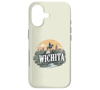 Retro Wichita Landscape Vintage Souvenir Case for iPhone 17