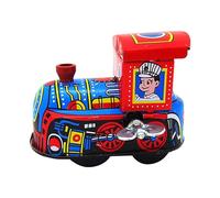 Retro Wind-up Toys | Vintage Clockwork Robot Toy Locomotive | Wind-Up Kid Collection Toy, Novelty Tin Toys for Home and Bedroom Decor