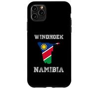 Retro Windhoek Namibia Distressed Namibia Flag Case for iPhone 11 Pro Max