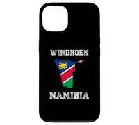 Retro Windhoek Namibia Distressed Namibia Flag Case for iPhone 13