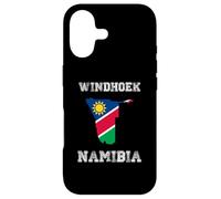 Retro Windhoek Namibia Distressed Namibia Flag Case for iPhone 17