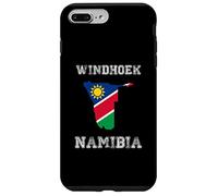 Retro Windhoek Namibia Distressed Namibia Flag Case for iPhone 7 Plus/8 Plus