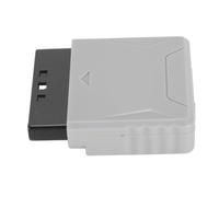 Retro Wireless Controller Adapter Efficient Converter for Controller, Low Latency Mapping Settings for Gamers, USB C Power Supply PS1 Console (Grey)