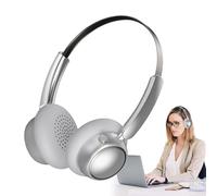 Retro Wireless Headset for Music and Calling, Comfortable Wireless Earbuds with Stylish Retro Look, Built for Music, Movies, Games and Work, Noise Cancelling Audio Headphones Offers Long