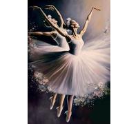 Retro Women's Pair Dance Artistic Jigsaw Puzzle - Best Brain Exercises for Adults Puzzles - Vibrant Colors, Cultural Art, Premium Quality - Modern Home Decor Funny Gifts_300pcs