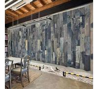 Retro Wood Grain Patchwork Creative Art 3D Wallpaper Luxury Home Dining Decor Paste Sofa Living Room The Wall for Bedroom Mural-250cm×170cm