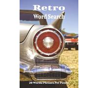 Retro Word Search Book: A Nostalgic Word Search Journey Through Five Decades