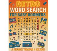 Retro Word Search for Baby Boomers: : A Journey Through 4 Decades