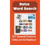Retro Word Search: Word Searches with Easy to Read Print About 70s & 80s Slang, Pop Culture, and Classic Music and More | 6x9 inches, 110 pages | +50 ... Gift for Vacations, Holidays and Free Times