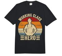 Retro Worker Hero Retro Workman Retro Working Class Hero Comfort Colors Adult Heavyweight T-Shirt