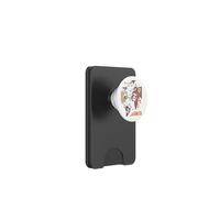 Retro World Map Travel Road Trip Oyster Holiday Women Men PopSockets PopWallet for MagSafe