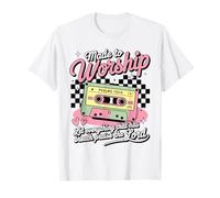 Retro Worship Cassette Psalm 150:6 Christian Praise Music T-Shirt