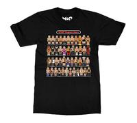 Retro Wrestling Fan T-Shirt - Men - 3XL - Black - Funny Wrestler Gift Wrestle Tee for Men Kids - 80s 90s Inspired Vintage Fighter Graphic Shirt